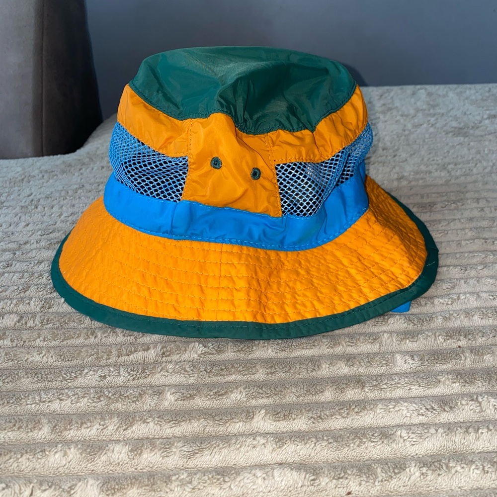🧢 SCALA Kids Colorblock Sun Hat 🌞 | Size 4–6X